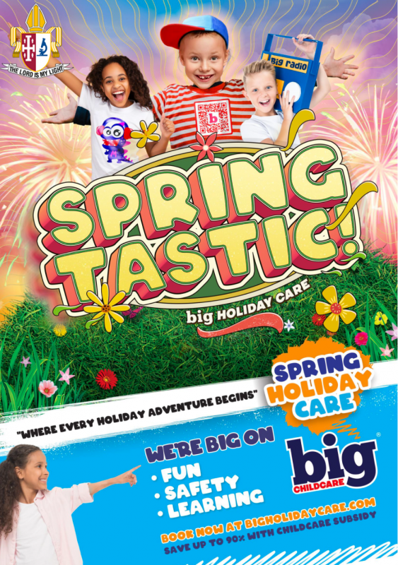 Big Childcare Spring Holiday Program 2023 Brochure