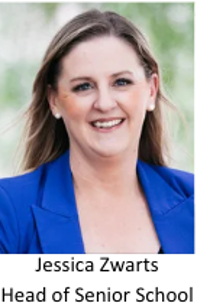 Jessica Zwarts Head of Senior School